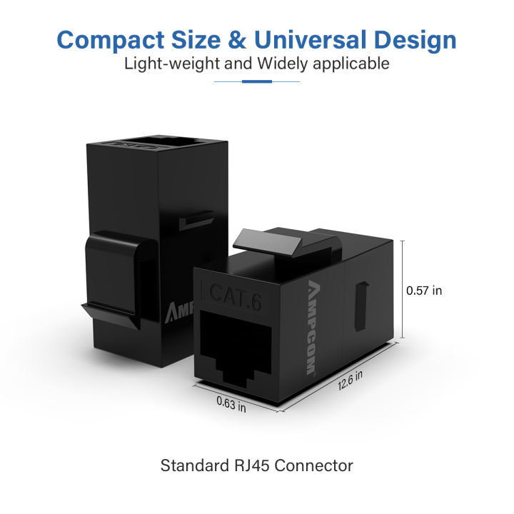 AMPCOM%20Keystone%20Coupler%20Jack%20,CAT6%20/CAT6A%20RJ45%20Inline%20Coupler%20Keystone%20Jack,%20RJ45%20CAT6%20Straight-Through%20Keystone%20Module%20Adapter%20Couplers%20For%20Wall%20Plate%20-%20Image%204