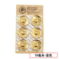 Metal Hidden Button Snaps Snap Snap Closure Buckle Copper Non-Rust Anti-Exposure High-End Clothes Snap Fastener. 