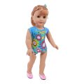 Doll Baby Clothes Spring Dress Fit 18 Inch American 43cm Reborn New Born Baby Doll OG Girl`s Toy Doll. 