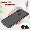 lthmy for Huawei P30 Lite MAR-LX1M LX2 LX1A LX3A LX2J LX1B LX3Bm Flexible Soft Matte Black Crystal Clear Phone Case Silicone Protective Back Cover. 