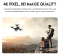 2022 New Quadcopter E88 Pro WIFI FPV Drone With Wide Angle HD 4K 1080P Camera Height Hold RC Foldable Quadcopter Drone. 