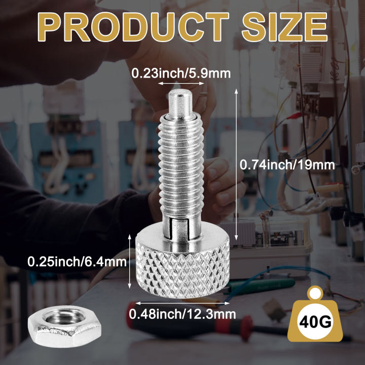 4Pcs%20Handle%20,Quick%20Release%20Lock%20Pin,%20Retractable%20Spring%20Plunger,%20M6%20Lockout%20Kit%20for%20Rolling%20Tool%20Box%20-%20Image%204