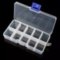 7 Slots 13.2*6.8*2.3cm Plastic Jewelry Tool Box Storage Case Craft Organizer Beads Diy Jewelry Making Packaging Box. 