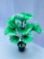 1pc Artificial Plants Green  Tree Pot Plants  For Home Decoration Craft Plant DecorativeArtificial  Green Flowers. 