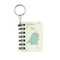 Dinosaurs Mini Notebook Pocket Notepads Keychain Coil Book Kawaii Stationery Planner Cahier Cuadernos Journal Libretas Note Book. 