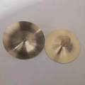 Finger Cymbals Brass Educational Portable Developmental Mini Hand Cymbals Chinese Traditional for. 