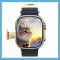 D800 Ultra 4G Call Smart Watch With Remote notifier Weather 2.12 inch Display Heart rate blood oxygen ECG Smartwatch. 