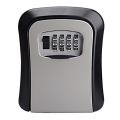 Wall Mounted Key Lock Box Digital Password Lock Office Key Safe. 