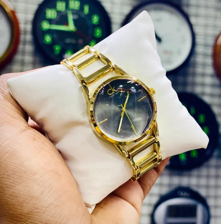 CK%20ladies%20gold%20color%20dial%20watch%20-%20Image%203