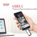 Sandisk Ultra Dual Drive USB Type C 3.1 128GB USB Pen Flash Drive. 