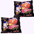 2 Pcs Korean Buldak Ramen Packets (140g x 2 Pakets). 