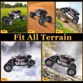 RC Rechargeable ROCK CRAWLER OFF ROAD METAL BODY(4 x 4) HIGH Speed Climbing Rally JEEP / Truck 2.4Ghz Version. 