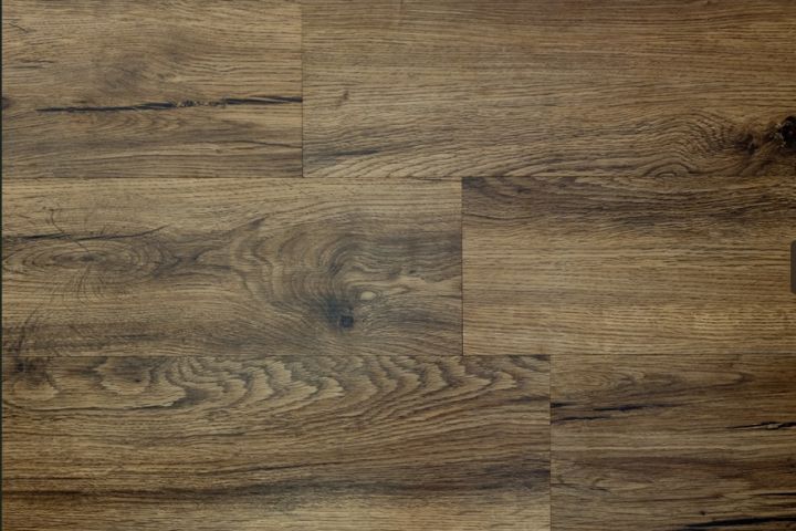 Luxury Vinyl (6’’ x 36’’) Tiles – (Dark Walnut- 802) - 24 Pcs Box - 36 ...