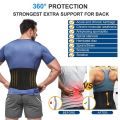 Adjustable Back Lumbar Support Belt Breathable Waist Brace Strap for Lower Back Pain Relief, Scoliosis, Herniated Disc, Sciatica. 