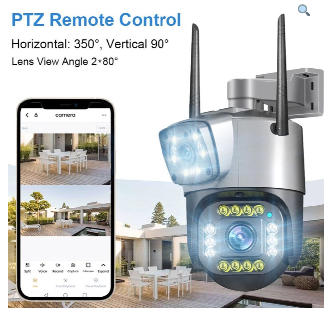 G6%20Dual%205Mp%20%7C%20WiFi%20HD%20Wireless%20Dual%20lens%20CCTV%20Camera%20360%20view%20with%20HD%20Infrared%20Night%20Vision%20Indoor/Outdoor%20-%20Image%203
