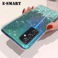 Phone Case Samsung Galaxy F23 Back Cover Glitter Silicone Soft Cases Starry Sky String Glitter Transparent Space Stars Moon Samsung F23 Case. 