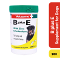 Vetzyme Dog Supplement B Plus E 200 Tablets. 