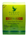 Purest Citrus-C 20 Biodegradable Pyramid Tea Bags - Green Tea Lemon and Orange Immune Boost. 