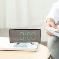Digital Alarm Clock, 7 Inch d Dimmable LED Screen Digital Clock for Kids Bedroom, Green Large Number Clock, Lightweight Smart Alarm Clock,Snooze Function,12/24 Hour, USB Port. 