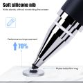 2 in 1 Universal High Sensitive Durable Alloy Stylus Pen for Android Windows Phones Tablets Monitors Capacitive Pen Tablet Drawing Touch Screen Pen Double-headed. 