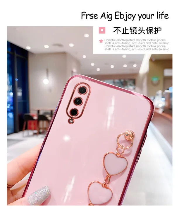 For%20Samsung%20Galaxy%20A50%20Back%20Cover%20with%203D%20Love%20Heart%20Wristband%20Chain%20Fashion%20Bracelet%20Shiny%20Plating%20Phone%20Case%20Soft%20Silicone%20Bumper%20Protective%20Cover%20-%20Image%208