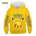Pikachu Children Clothing Pokemon Hoodie Kids Clothes Girls Sweatshirt Boys Hoodie Clothes for Teenagers Babyboy Clothes. 