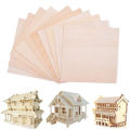 5/10pcs Balsa Wood Sheets Ply 100/200/300mm Long 100mm Wide 1-8mm Thick For Craft DIY Project Wood DIY Craft Accessories. 
