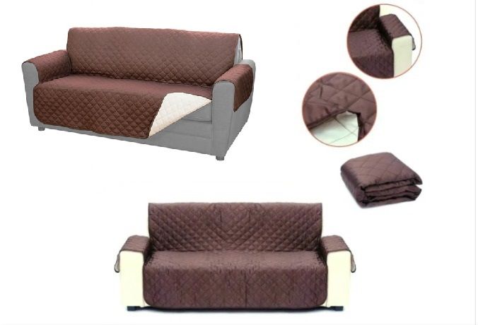 Couch Coat Reversible Sofa Cover Triple | Daraz.lk