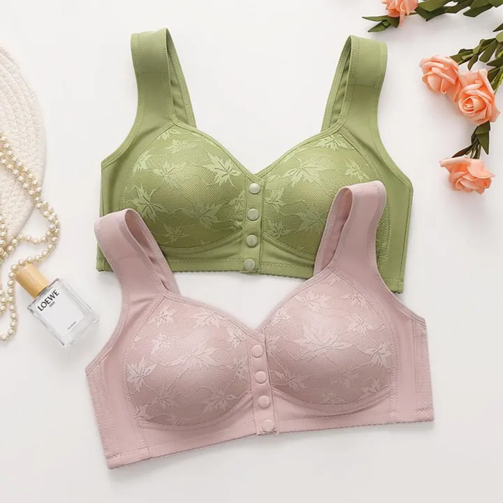 Comfortable%20Front%20Closure%20Bra%20Easy%20Wear%20Supportive%20Soft%20Fabric%20Plus%20Size%20Bra%20Adjustable%20Non-Wired%20Full%20Coverage%20Bra%20for%20Elderly%20-%20Image%208