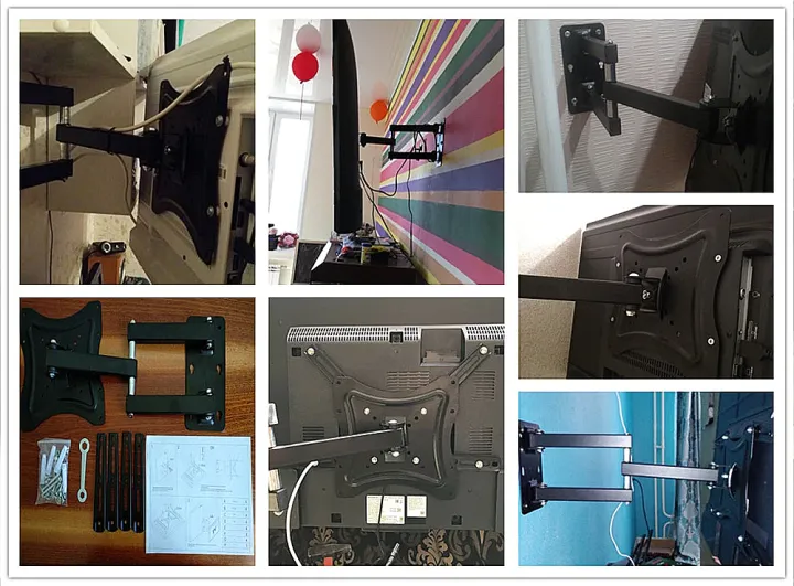 Universal%20Screen%20TV%20Wall%20Bracket%20Mount%20Tilt%20Swivel%20Support%2014%20to%2055%20inches%20up%20to%2050%20Kg%20HDL-117B-2%20Plasma%20LCD%20Television%20Holder%20Vesa%20Cold%20Rolled%20Steel%20Durable%20Powder%20Coat%20Finish%20Office%20Home%20TV%20Stand%20-%20Image%208