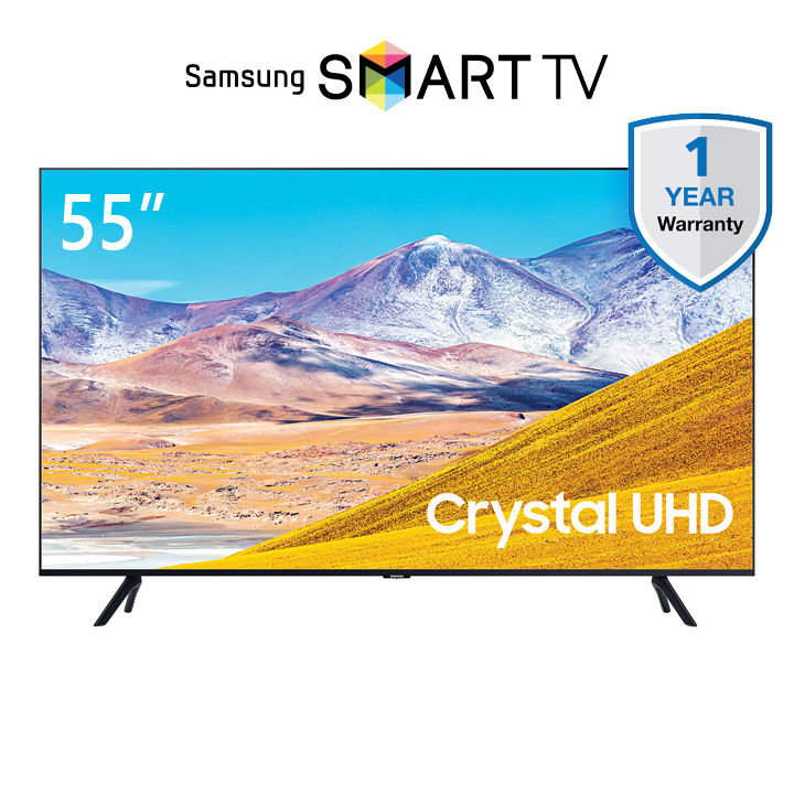 Samsung 55 '' Inch Crystal UHD 4K Smart LED TV - TU8000 (2020) ( 1 Year Warranty )