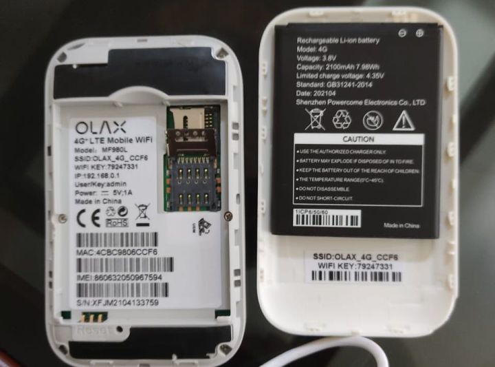 router battery OLAX pocket router battery mobilink Telenet MTC Battery