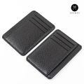 Men's Business Card Holder Credit Card Holder PU Leather 6 Card Slots Ultra-Thin Litchi Pattern Mini Wallet Fashion Coin Pocket Big Capacity Clutch Bag Storage Bag Soft Durable For Coin Money Cards. 