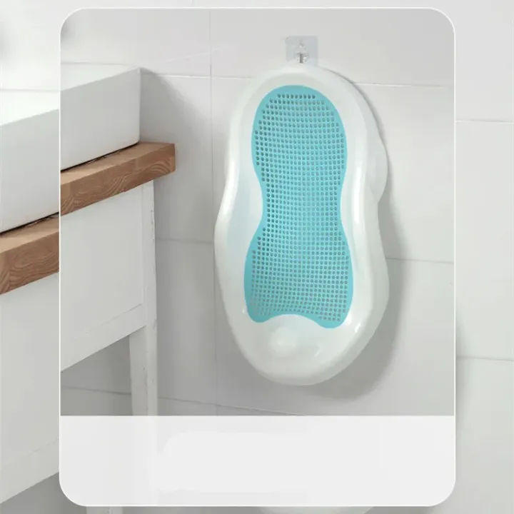 Baby%20Cradle%20Tub%20Ergonomic%20Mildew-proof%20Bathing%20Mat%20Newborn%20Pouch%20Bath%20Rack%20Bathtub%20Bracket%20Toddlers%20Bath%20Bed%20Babys%20Bathing%20Net%206857%20%7C%20INEEDZ%20-%20Image%202