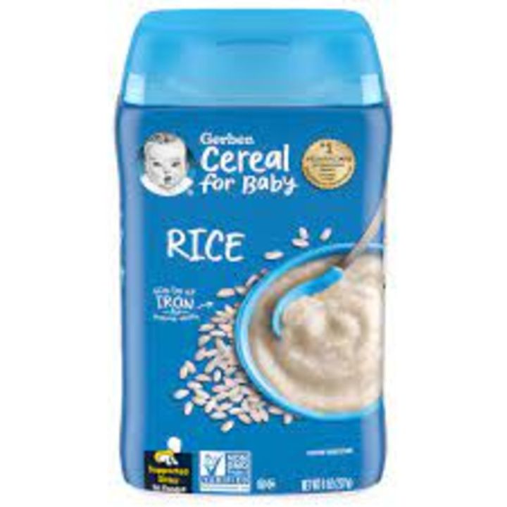 Gerber Cereal For Baby Rice 227g