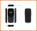 Keypad Button Mobile Phone Nokia 106 (2019) - Affordable and Reliable Basic Mobile Phone ( Black ). 