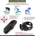 100 Lumens LED Road Bike Tail Light USB Rechargeable Powerful Bicycle Rear Lights Bicycle Lamp Accessories MTB Bicycle Cycling Lights. 