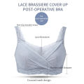 LERVANLA 6049 Silicone Breast Bra Cancer Surgery Special Breast Bra Underwear Without Rims Breast Lace Tube Top. 