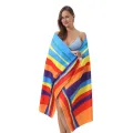 Compact Towel Oversized Machine-Washable Microfiber Beach Towel Lightweight Pool Towel for Vacation Poolside Outdoor Travel. 