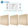 433mhz Wireless Smart Switch Rf Remote Control Push Button Controller Wall Panel 2 Way/3 Way Multi-Control. 