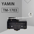 【TrendGlobe】TM-1703 ( For LXW5-11G1 ) Limit Switch 15A 380V Long Hinge Roller Momentary SPDT Snap for Arduino Micro switches. 
