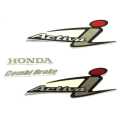 Honda activa bike stickers (full set) original. 