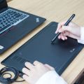 UGEE M708 10X6 Inches Graphics Tablet Digital Drawing Tablets with Battery-free 8192 Passive Stylus Work on Android Windows Mac. 