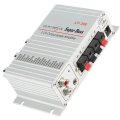 Mini Hi-Fi Stereo Amplifier Amp-40W 12V- Supports FM Radio& MP3, Ideal for Car, , Boat, and Home Use. 