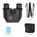 10x25 Compact Binocular High Powered BaK4 Prism Outdoor Telescope Pocket Scope binoculars for hunting Camping Travel Gift. 