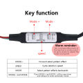 Mini WS2812B WS2811 Controller For Pixel LED Strip Light USB 3 Key WS2812 LED Light Strip SP621E Music Bluetooth APP DC5V-24V. 