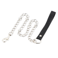 18+ Leather Collar Chain Sex Toy. 