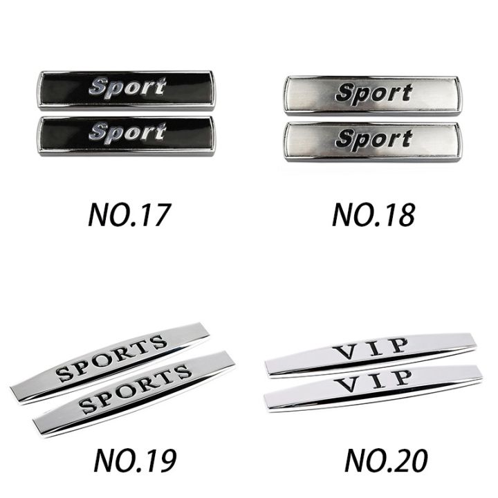 2pcs%20Sport%20VIP%20Turbo%20Metal%20Car%20Side%20Body%20Sticker%20Auto%20Rear%20Emblem%20Badge%20Decal%20-%20Image%206