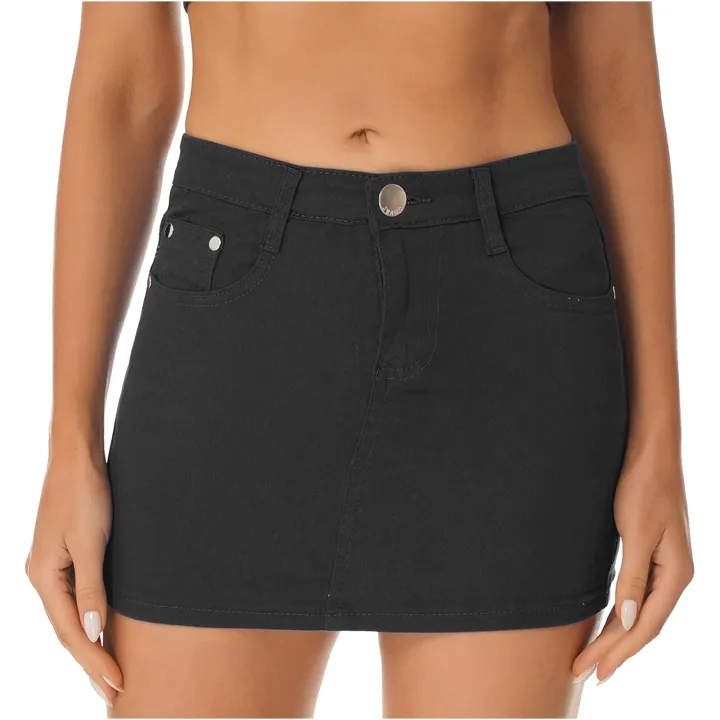 Womens%20Fashion%20Denim%20Miniskirt%20Solid%20Color%20Mid%20Waist%20Pencil%20Short%20Skirts%20Streetwear%20Raves%20Party%20Outfit%20Ladies%20Party%20Clubwear%20-%20Image%207