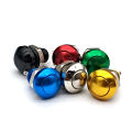8mm Momentary Metal Horn Doorbell Bell Push Button Switch Waterproof Car Auto Engine Pc Power Start Starter. 